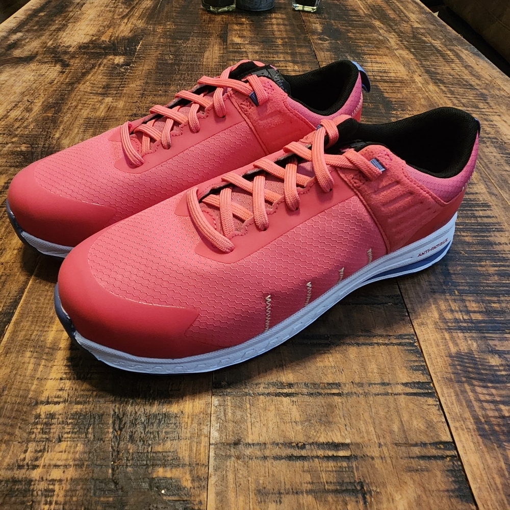Timberland Pro Anti Fatigue SR Composite Toe Work Shoes Pink Women's Size 9